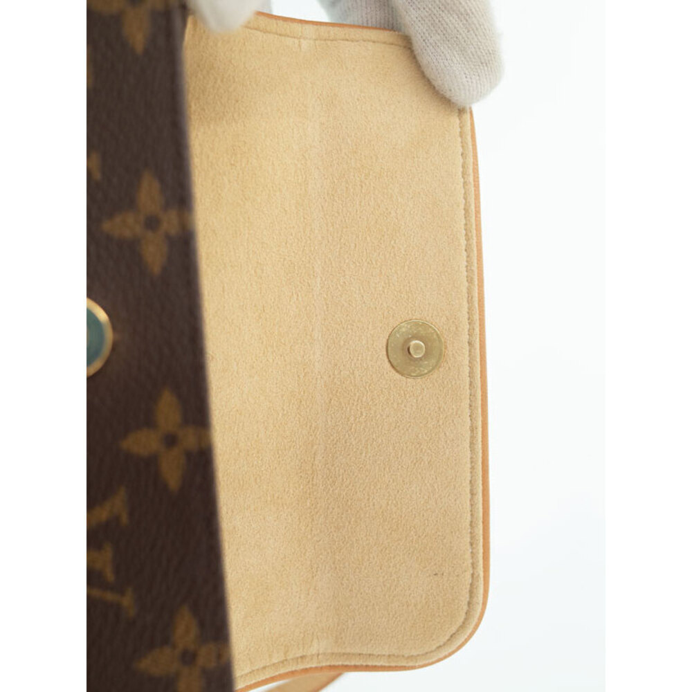 Louis Vuitton Monogram Leather Brown Pochette Florentine Waist Pouch - Picture 6 of 9